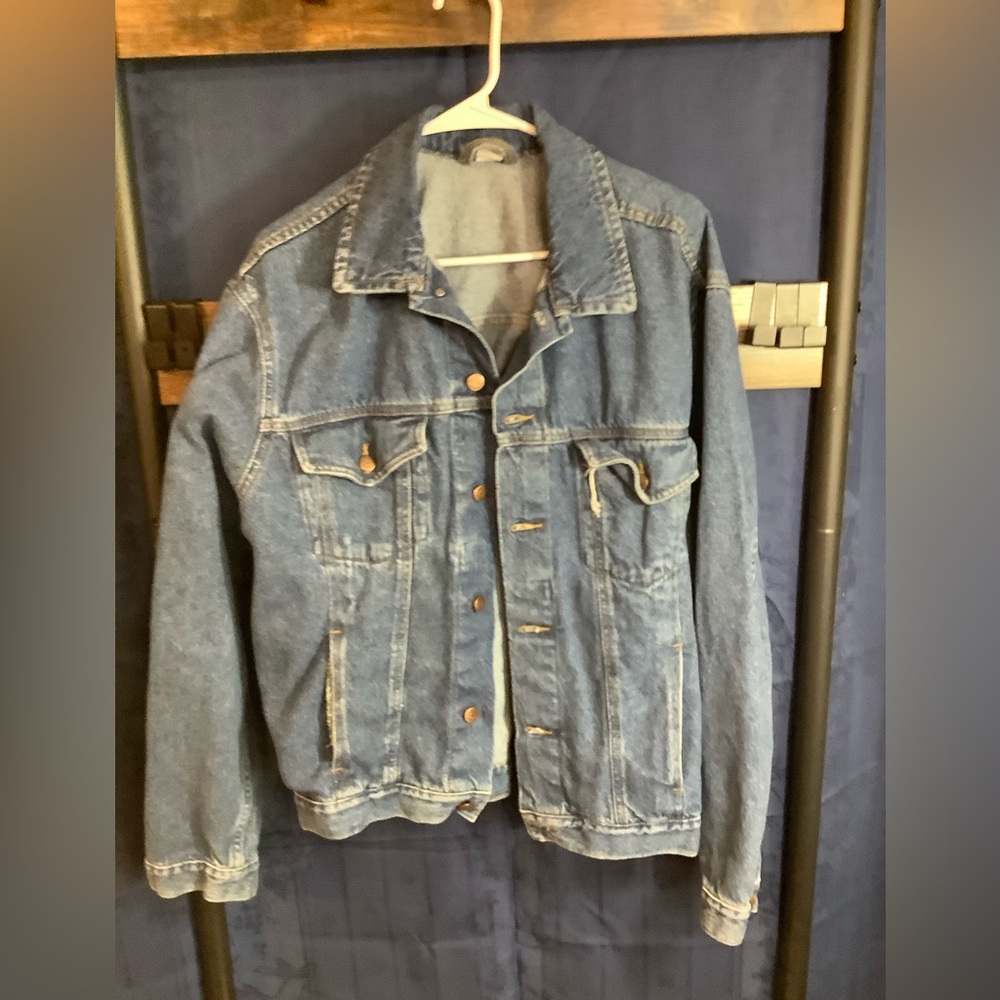 Heavy‎ denim jacket.